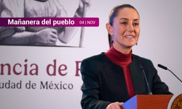 Conferencia de Claudia Sheinbaum: empleo alcanza un nuevo máximo en octubre, informa el IMSS