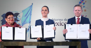 Claudia Sheinbaum firma iniciativas de leyes secundarias de la Reforma al Poder Judicial