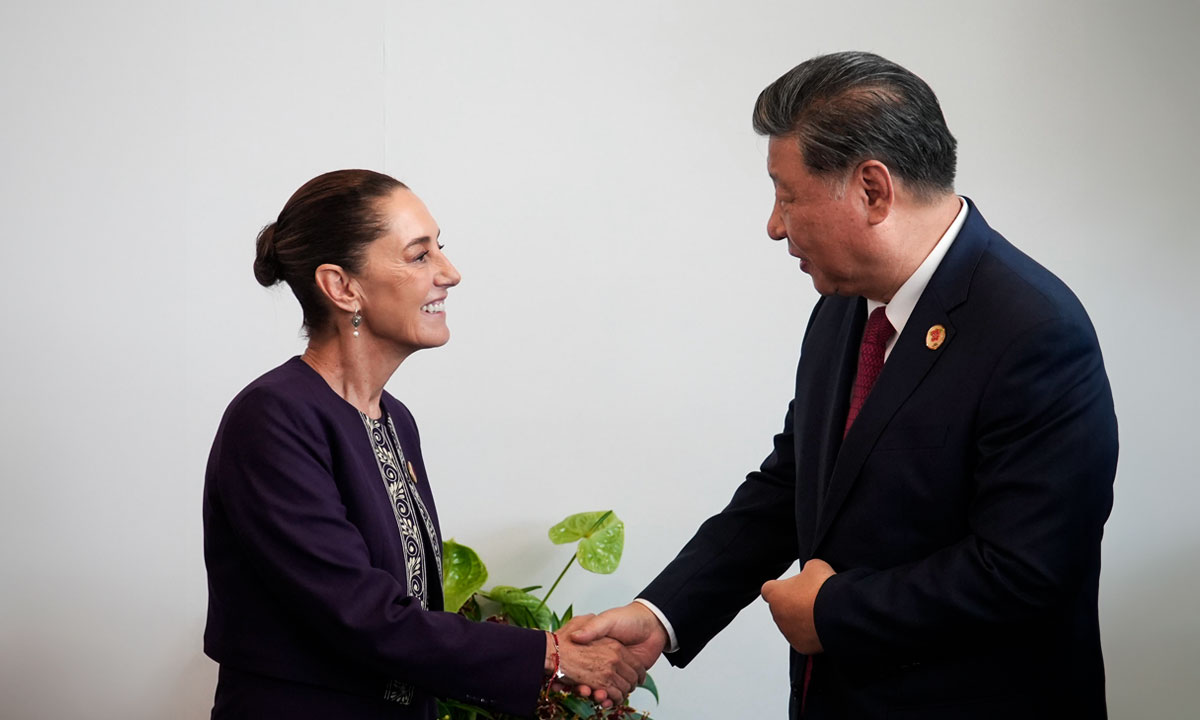 China destaca relación bilateral con México tras reunión de Xi Jinping con Claudia Sheinbaum