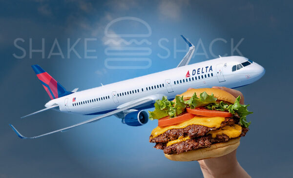 ¿Una hamburguesa a 9,000 metros de altura? Delta presenta un nuevo menú con Shake Shack