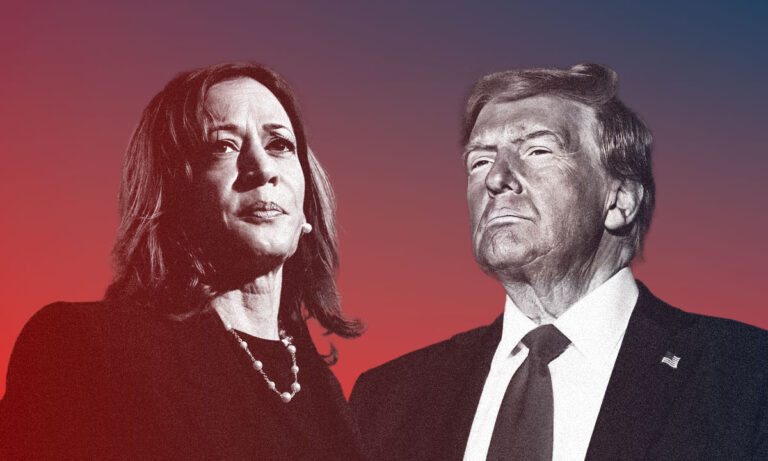 Elecciones de Estados Unidos, con un final de fotografía entre Kamala Harris y Donald Trump