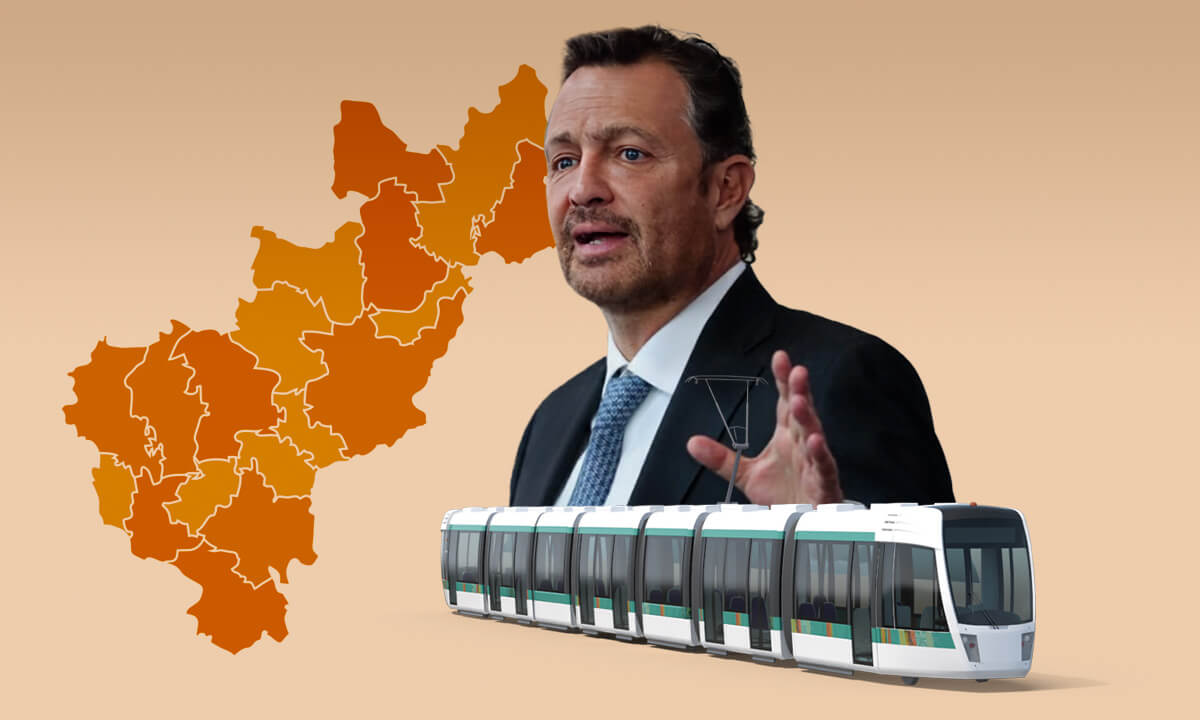 Mauricio Kuri, gobernador de Querétaro anuncia plan de inversión ferroviaria