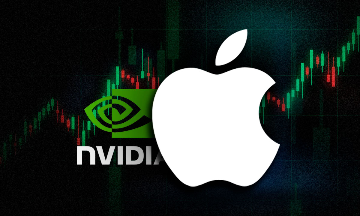 Nvidia cae en bolsa y es superada nuevamente por Apple como la empresa más valiosa del mundo