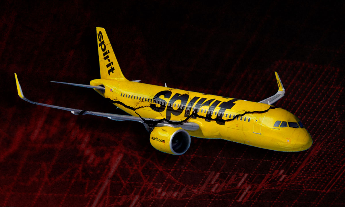 Spirit Airlines, la aerolínea de bajo costo en EU se declara en quiebra