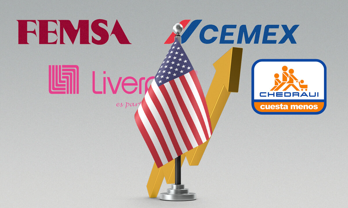 Sin miedo a Trump: FEMSA, Cemex, Chedraui y Liverpool apuestan por crecer en EU