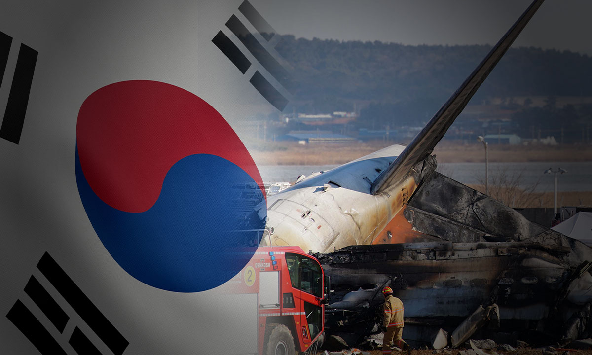 Reportan 179 fallecidos en peor accidente aéreo de Corea del Sur