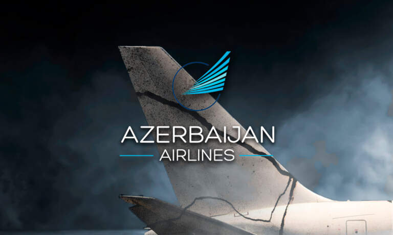 Se desploma avión de Azerbaijan Airlines en Kazajistán; 38 personas pierden la vida