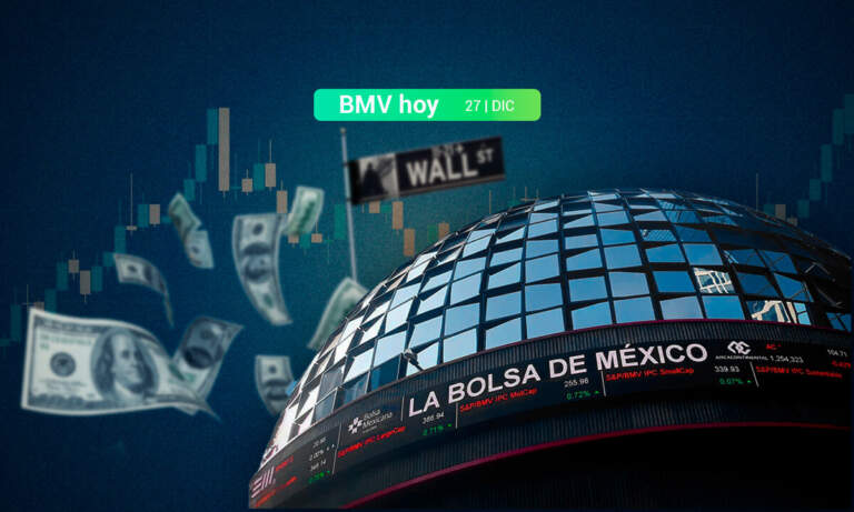 BMV cae y Wall Street sube en una semana con pocas operaciones tras las fiestas navideñas