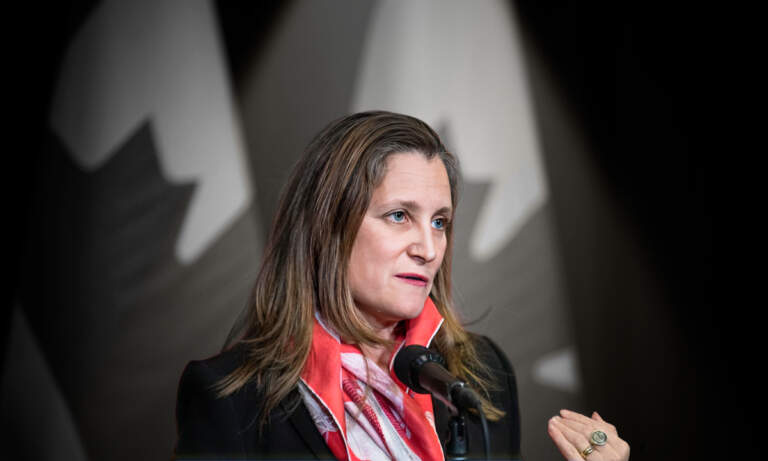 Chrystia Freeland renuncia al gobierno de Canadá tras un desacuerdo político con Justin Trudeau