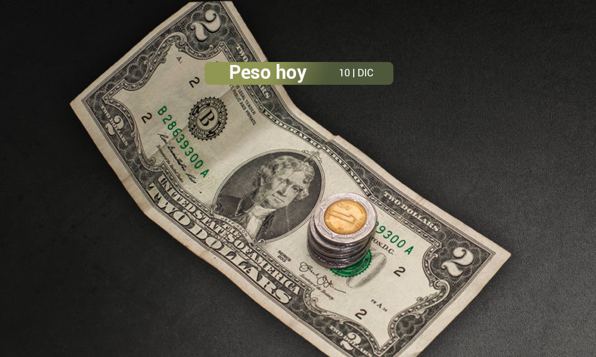 Peso mexicano gana terreno al dólar a la espera de decisiones de política monetaria