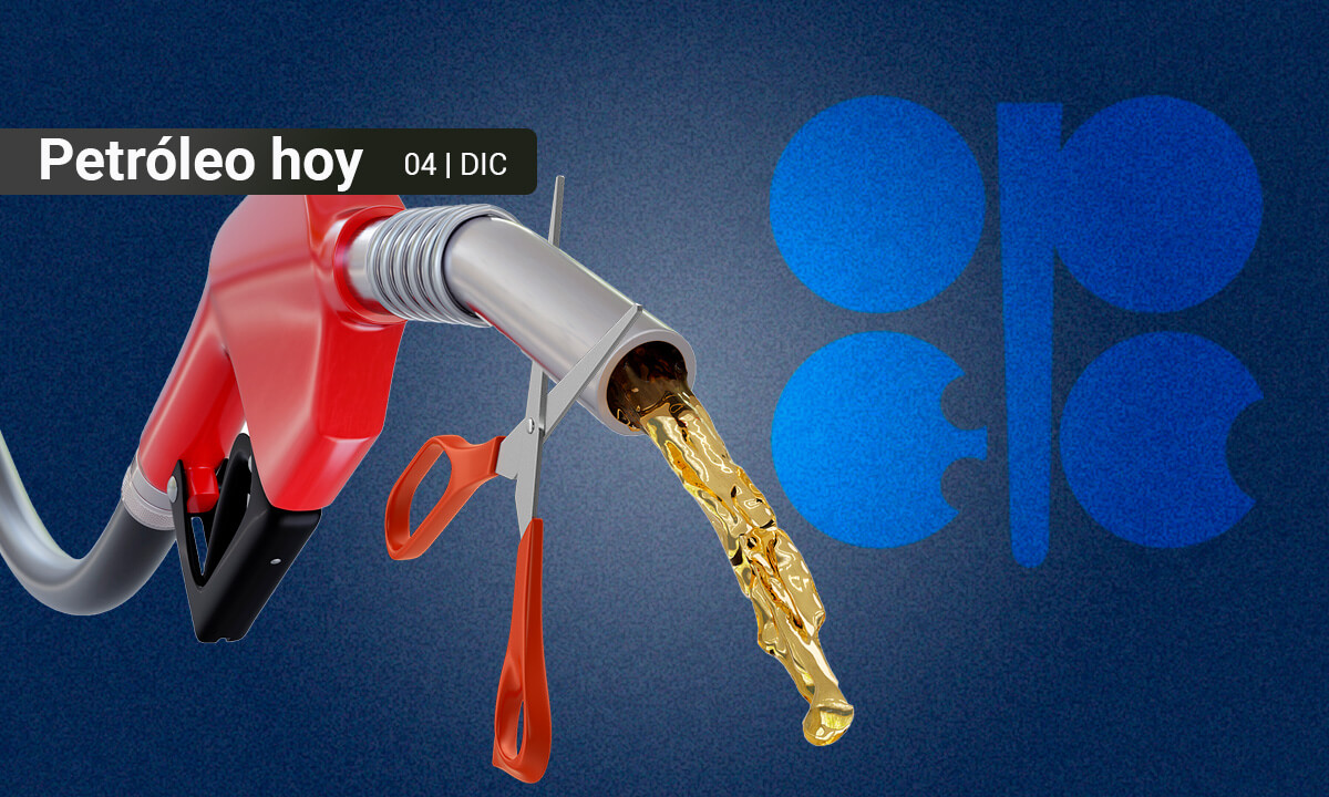 Precios del petróleo abren con caídas pese a las expectativas de recortes por parte de la OPEP+