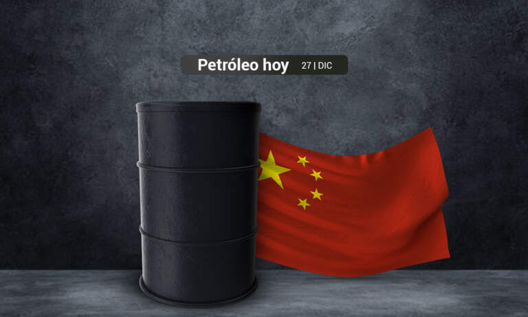 Petróleo sube 1% y amarra ganancias semanales con el apoyo de China y EU