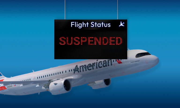 Suspensión de American Airlines en Nochebuena se debió a falla de un proveedor externo