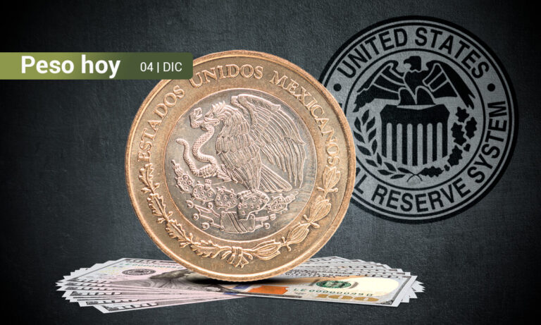 Peso mexicano abre con ligera pérdida tras conocer datos débiles de empleo en Estados Unidos