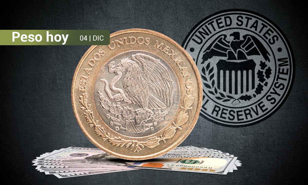 Peso mexicano abre con ligera pérdida tras conocer datos débiles de empleo en Estados Unidos