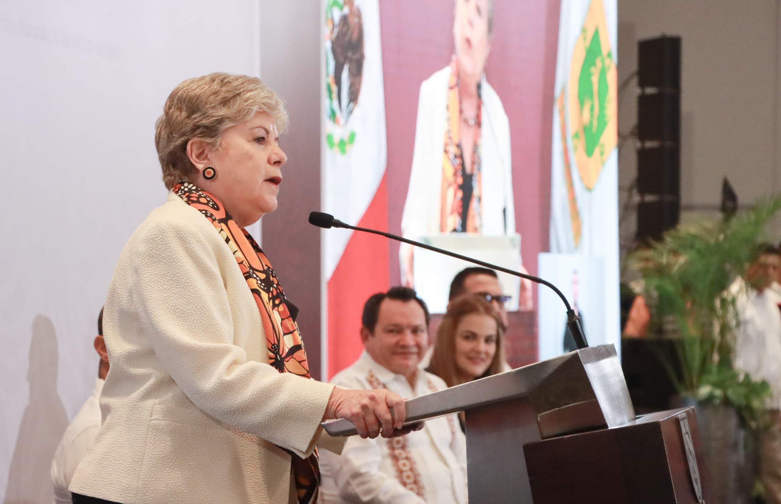 Alicia Bárcena, Plan Nacional de Desarrollo en Yucatán