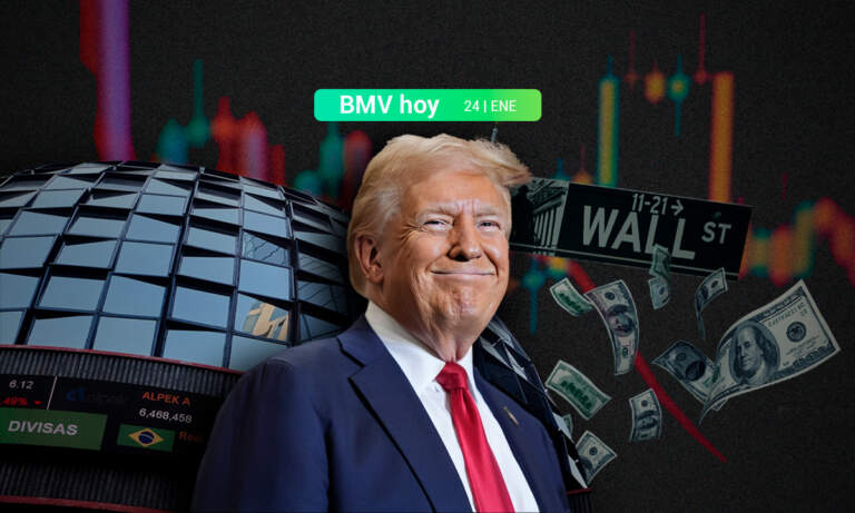 BMV y Wall Street salen airosas de la primera semana de gobierno de Donald Trump