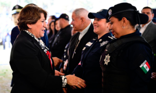 Delfina Gómez equipa a policías del Estado de México con patrullas de última generación