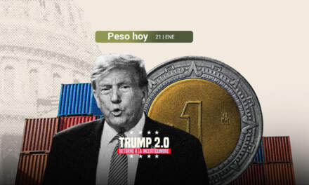 Peso deja atrás las ganancias por la amenaza de aranceles de Donald Trump