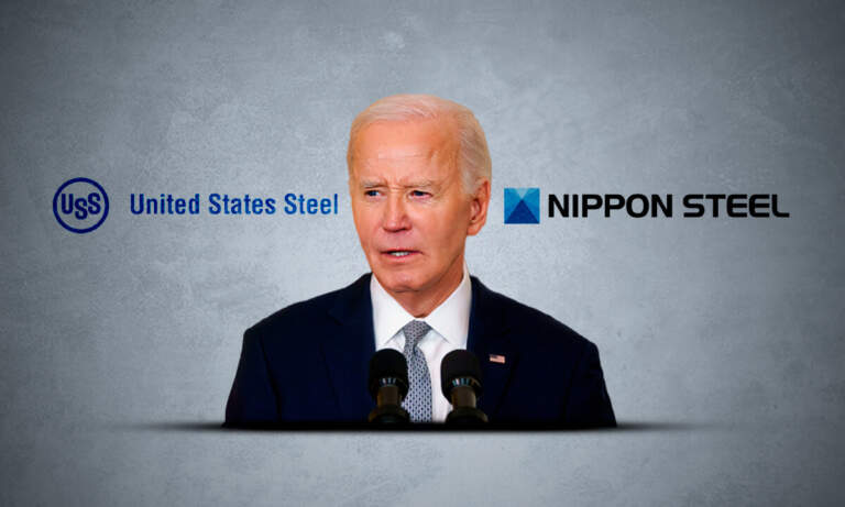 Biden bloquea venta de US Steel a Nippon Steel por seguridad nacional; acciones caen 7%