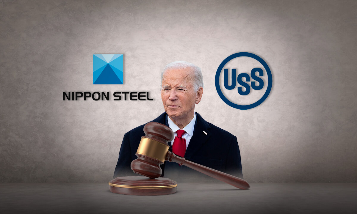 Nippon Steel y US Steel demandan a Joe Biden por bloquear fusión; piden nueva revisión