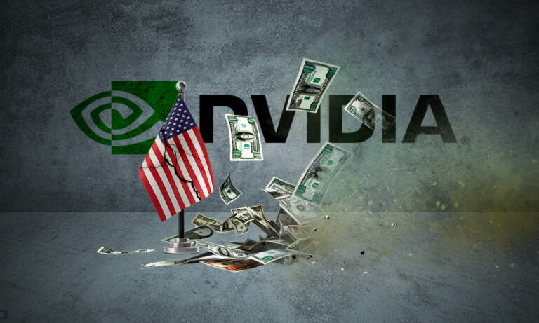 Nvidia pierde 589,000 mdd en capitalización, el mayor menoscabo diario en la historia de la bolsa de EU