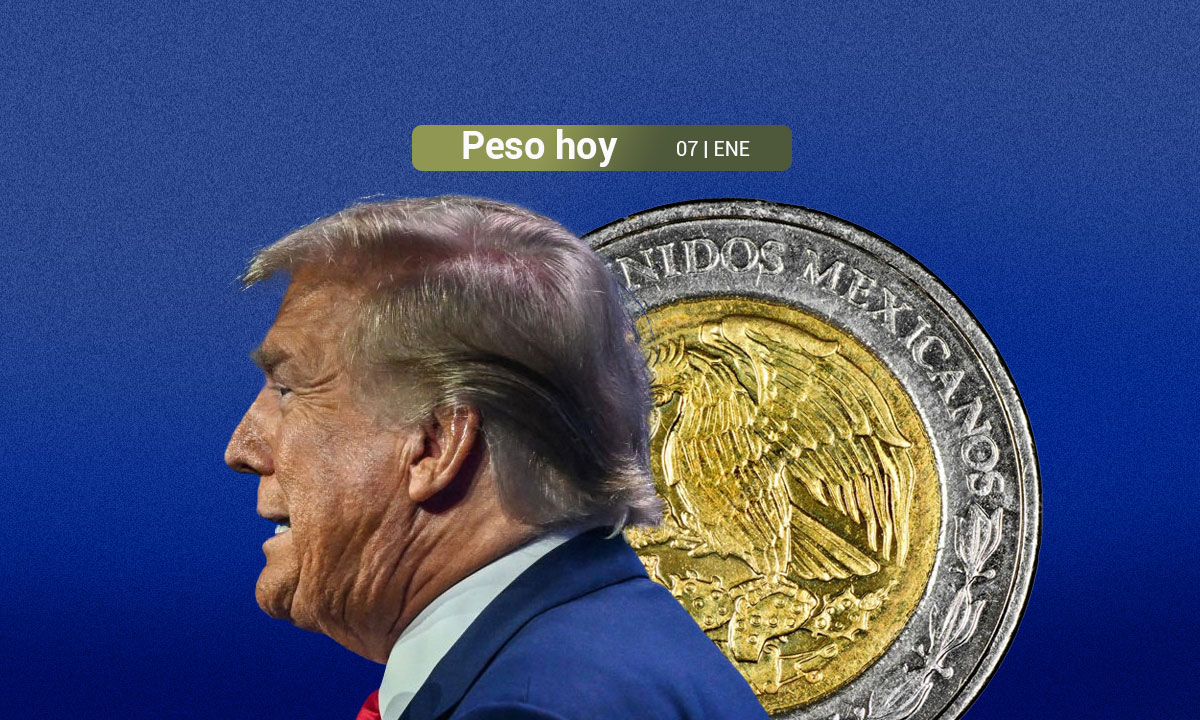 Peso mexicano revierte las pérdidas matutinas y sella su mejor nivel en siete sesiones