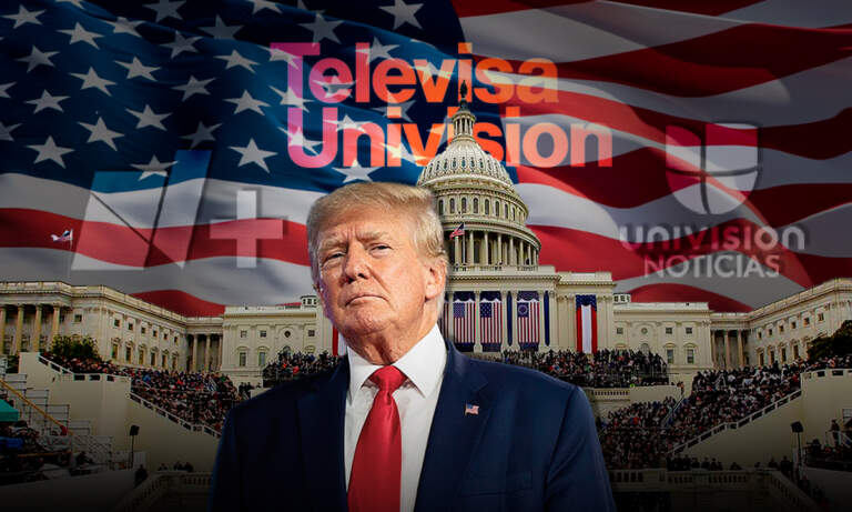 TelevisaUnivision, invitada por el Congreso de EU a la toma de posesión de Trump