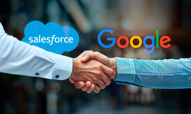 Google y Salesforce unirán fuerzas para impulsar la IA: firman acuerdo por 2,500 mdd