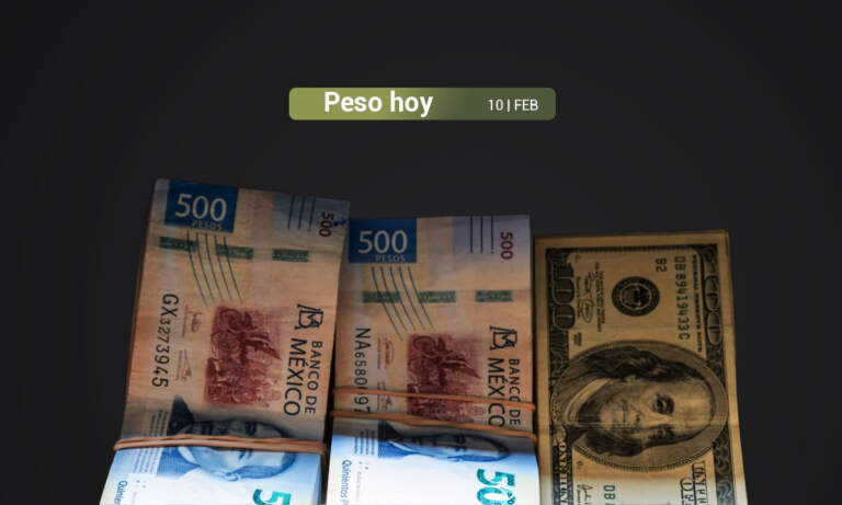 Peso mexicano hila dos caídas consecutivas ante temores por los aranceles de Trump