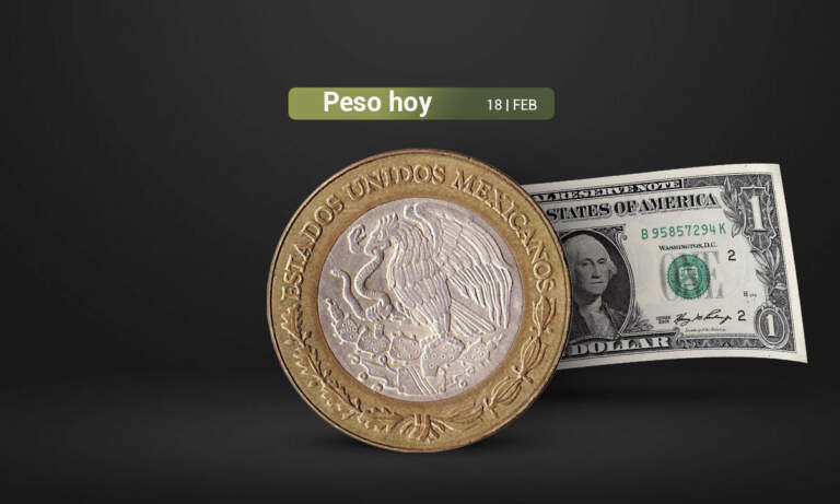 Peso mantiene racha positiva y toca su mejor nivel en casi dos meses