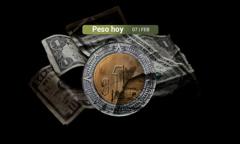 Peso mexicano cede ante el dólar en la jornada, pero rescata ganancias semanales