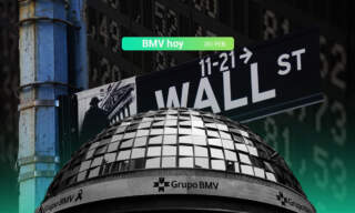 BMV avanza y Wall Street cae ante los aranceles de Trump y el pronóstico de Walmart