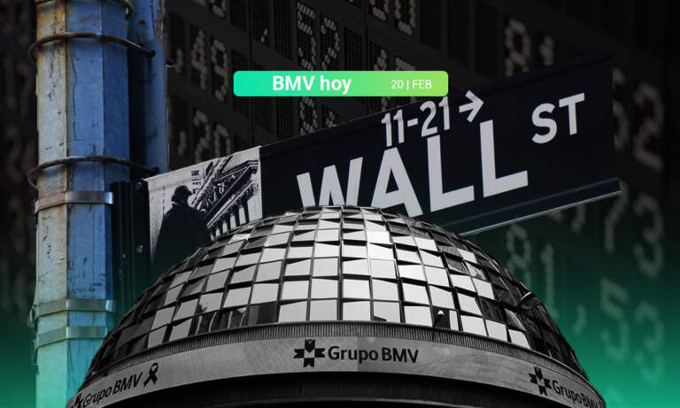 BMV avanza y Wall Street cae ante los aranceles de Trump y el pronóstico de Walmart