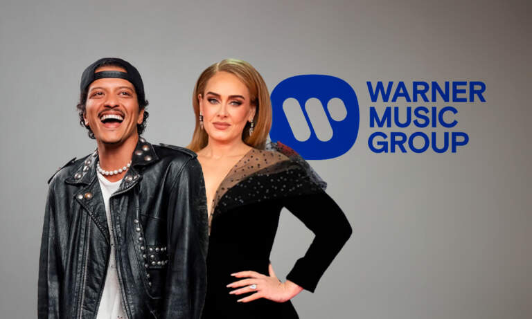 Warner Music cierra acuerdo con Tempo y obtiene los derechos de las canciones de Bruno Mars y Adele