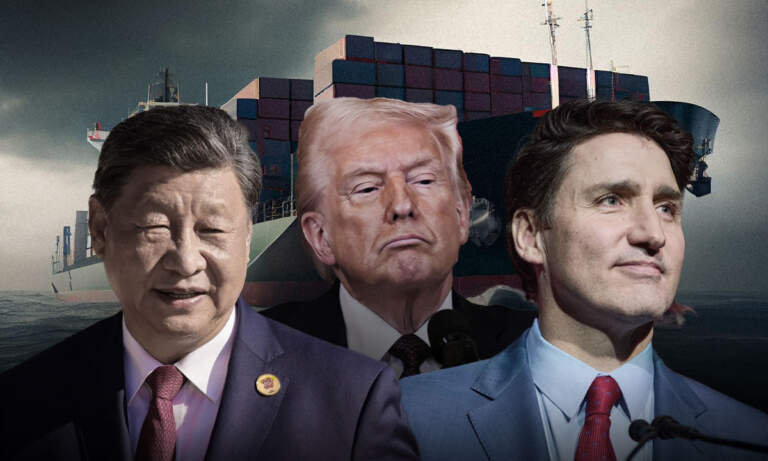 China y Canadá responden a los aranceles de Trump en el inicio de la guerra comercial