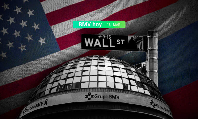 BMV avanza y Wall Street cede tras la conversación entre Trump y Putin; ahora esperan a la Fed