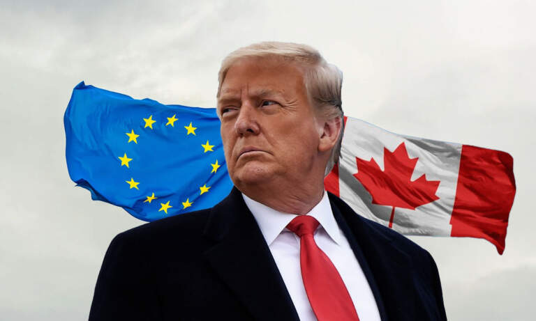 Canadá y la Unión Europea responden con aranceles de represalia a las tarifas de Donald Trump