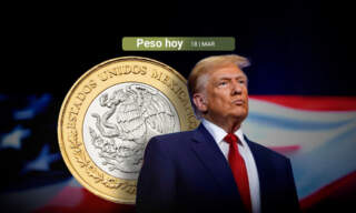 Peso pierde en la jornada, pero se mantiene por debajo de las 20 unidades por dólar