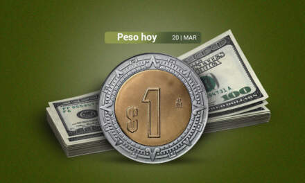 Peso cierra con pérdidas ante el nerviosismo por la economía de Estados Unidos y de México