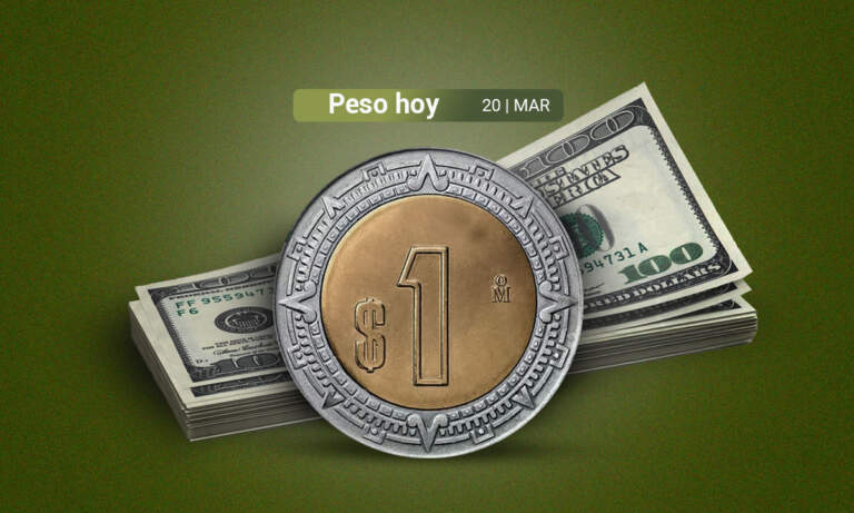 Peso cierra con pérdidas ante el nerviosismo por la economía de Estados Unidos y de México