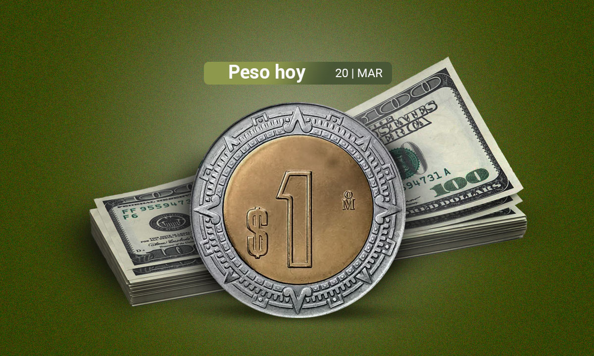 Peso cierra con pérdidas ante el nerviosismo por la economía de Estados Unidos y de México