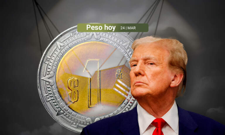 Peso mexicano se aprecia casi 1% ante señales de flexibilización en los aranceles de Trump