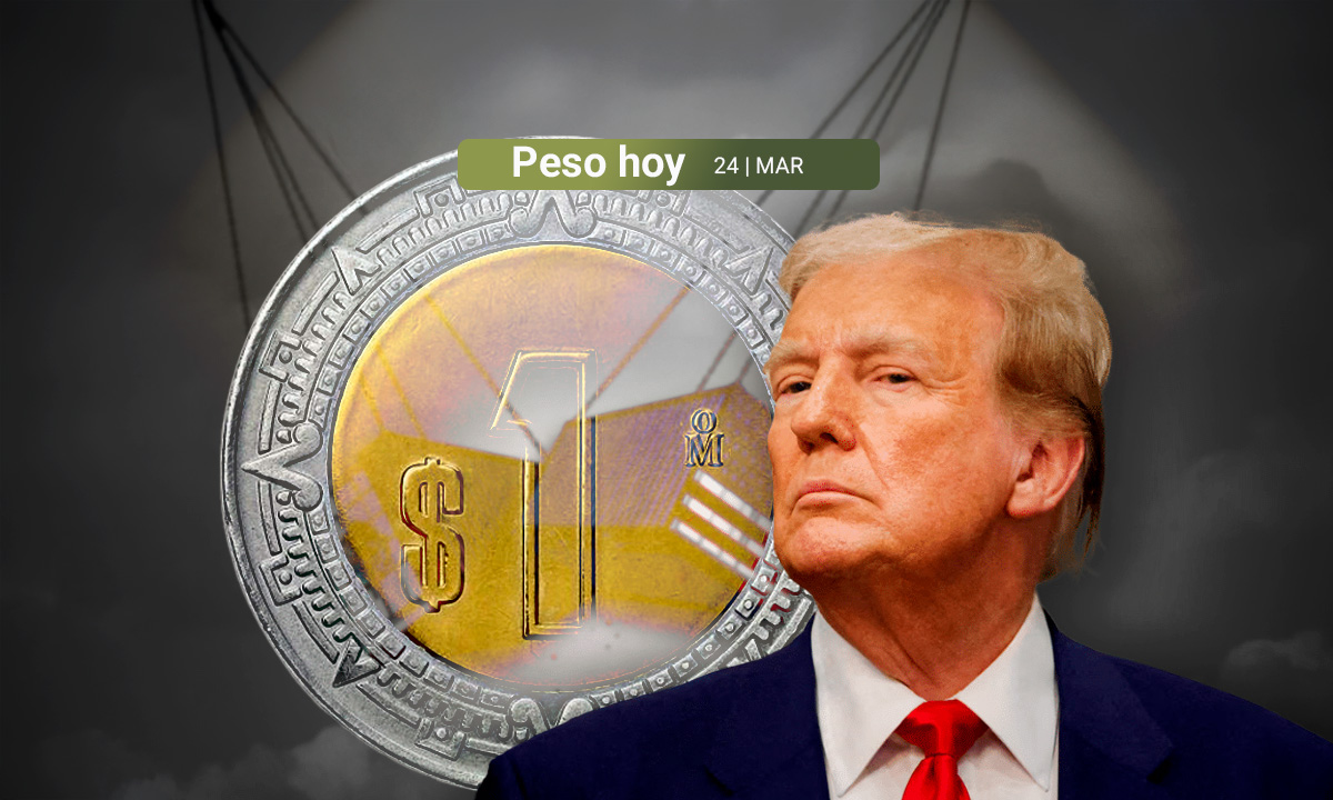 Peso mexicano se aprecia casi 1% ante señales de flexibilización en los aranceles de Trump