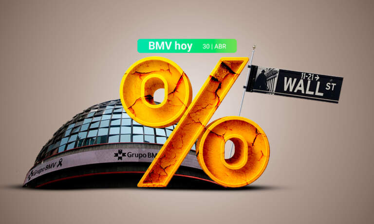 BMV y Wall Street ceden ante la debilidad del PIB de Estados Unidos