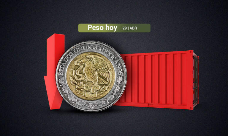Peso se mantiene plano a la espera del PIB de México y Estados Unidos