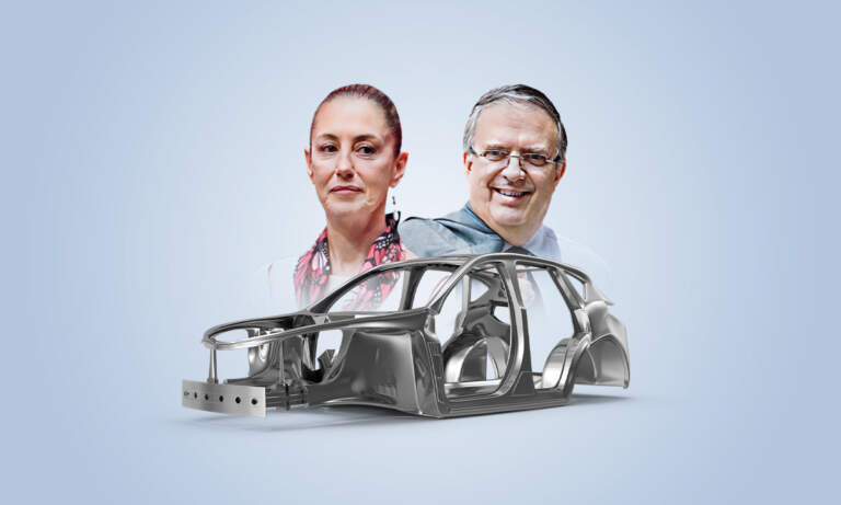 Autopartes mexicanas quedan sin arancel, confirman Claudia Sheinbaum y Marcelo Ebrard
