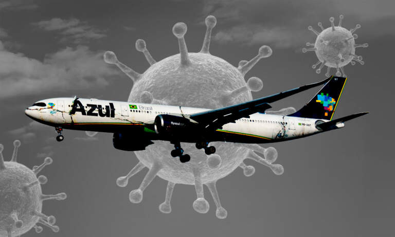 Azul, la nueva aerolínea en bancarrota en la era pospandemia