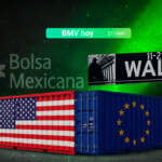 BMV y Wall Street cierran con ganancias ante el optimismo por el retraso arancelario a la UE