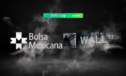 Agenda económica e incertidumbre comercial llevan a la BMV y a Wall Street a números rojos